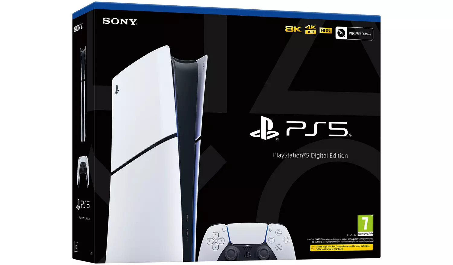 PlayStation 5 Digital Edition Model Group - Slim Console image