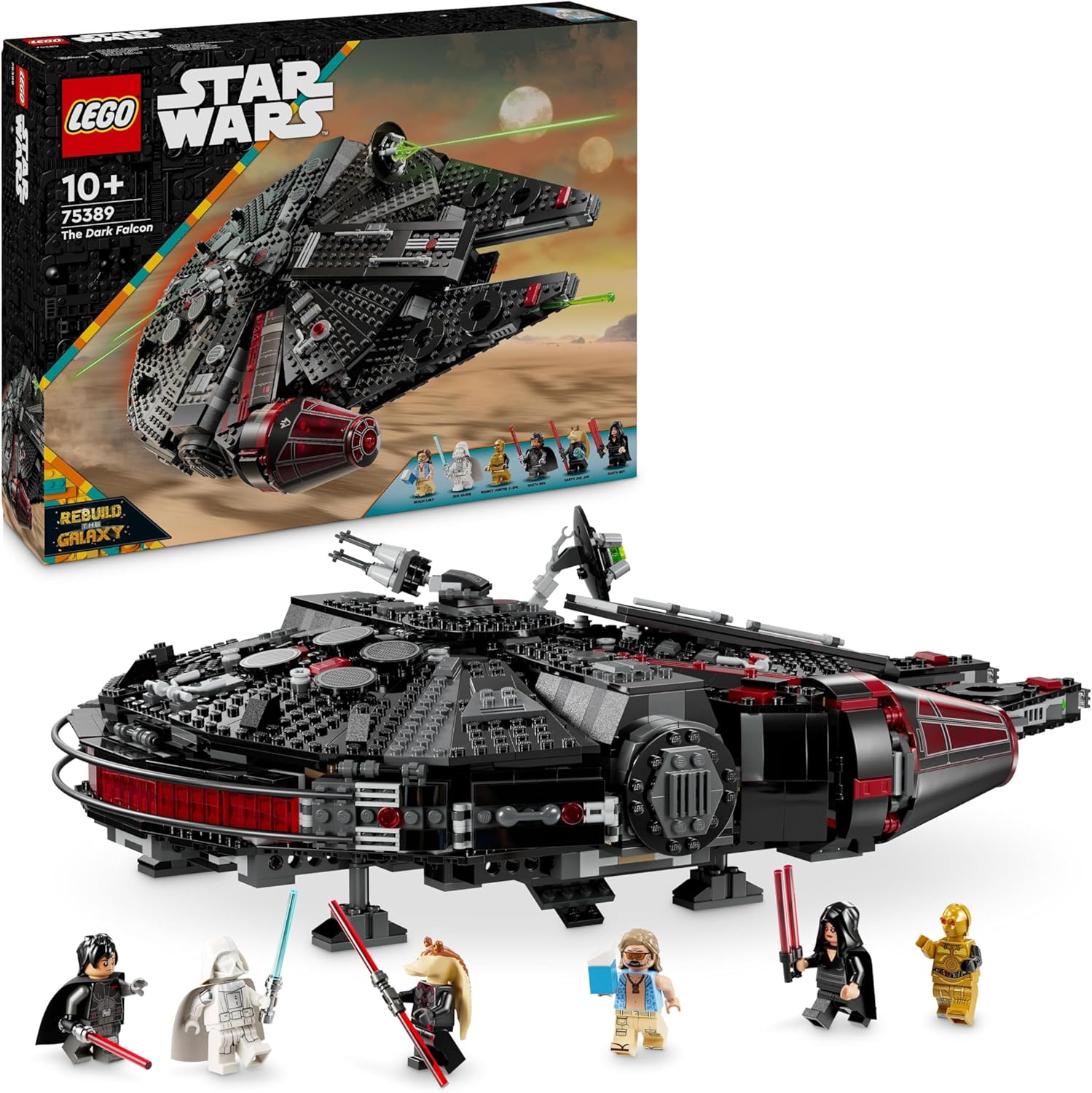 LEGO Star Wars The Dark Falcon Starship Set (75389)