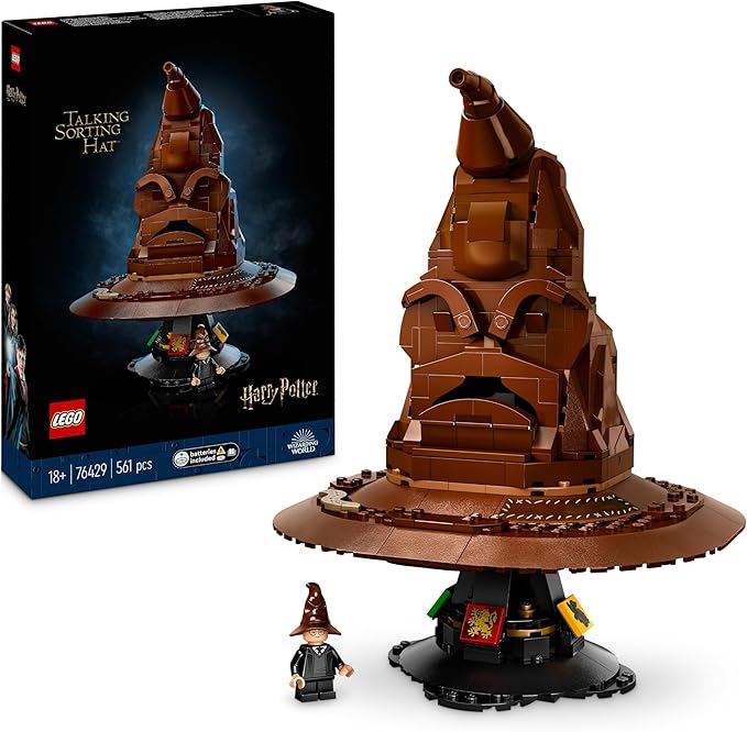 Image of LEGO Harry Potter Talking Sorting Hat Set Review